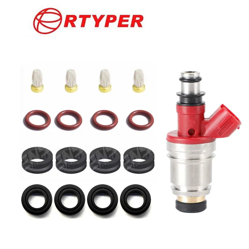 

Набор из 4 колец топливной форсунки для Suzuki Honda lsuzu J20A 15710-77EA0 15716-73GT0 09320-0806 JS28-2