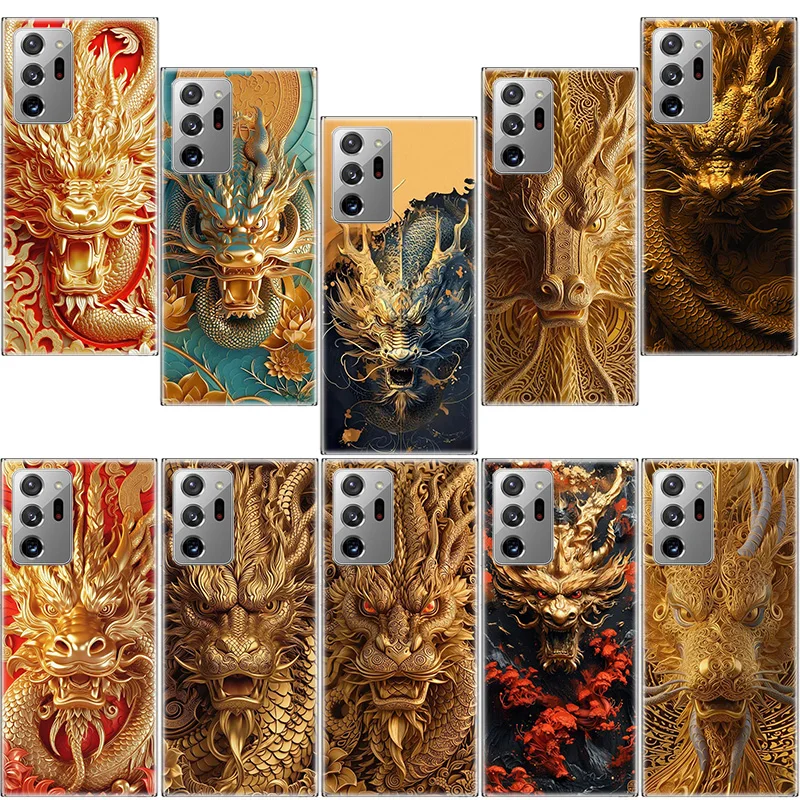 

Golden Holy Dragon Phone Case for Samsung A17 A37 A57 A54 A14 A24 A34 A07 A04S A02S A12 A22 A32 A52S A16 A26 A36 A56 A72 Galaxy