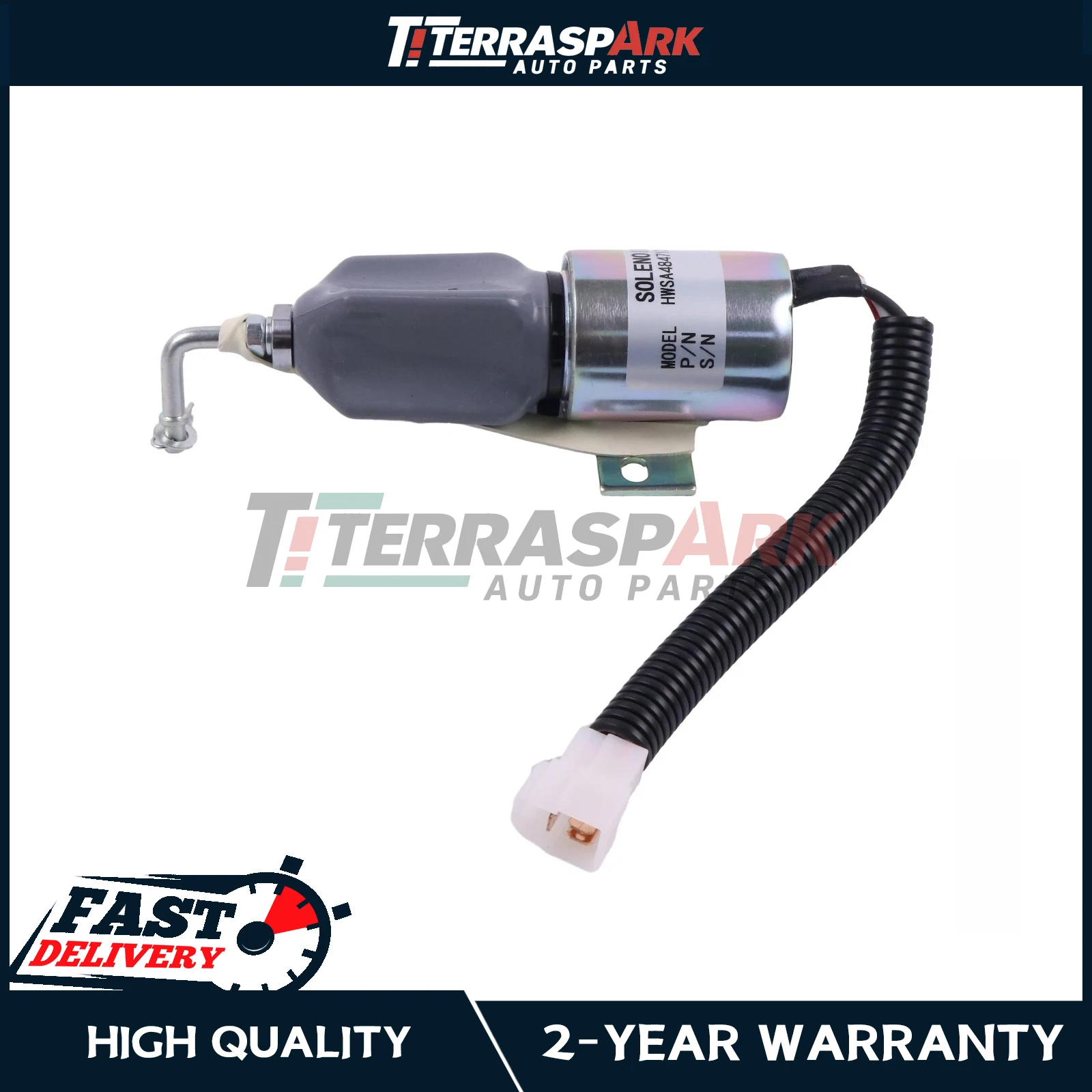 

12V Fuel Stop Solenoid SA-4847-12 1751ES-12E7UC5B1S1 for Woodward 1700 Series