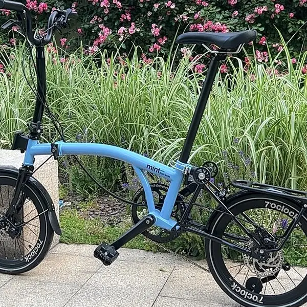 MINT T9D 16-Inch Triple-Folding Bike / Disc Brake 9-Speed Folding
