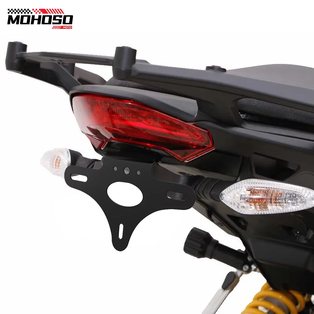 

For Ducati Multistrada 1200/1200S 2010-2011-2012-2013-2014 Tail Tidy Fender Kit License Plate Holder Registration Number Bracket