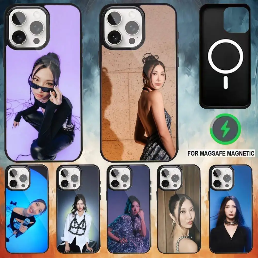 

KPOP Singer E-EJAE Golden Phone Case For iPhone 17,16,15,14,13,12,Plus,Pro,Max for Magsafe Magnetic Wireless Charging