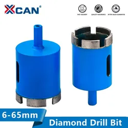 XLilDrill-Foret à revêtement diamanté, scie cloche pour granit, brique, carrelage, céramique, béton, 6-65mm