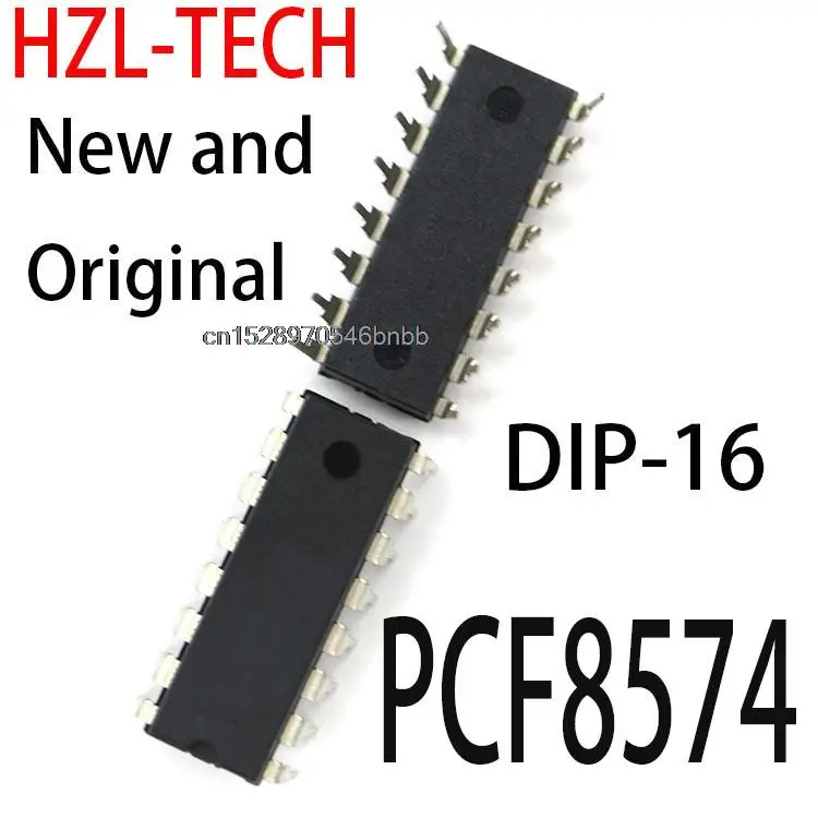 5PCS New and Original PCF8574P DIP16  DIP 8574P DIP-16 PCF8574AP PCF8574T PCF8574AT SOP SOP-16 PCF8574