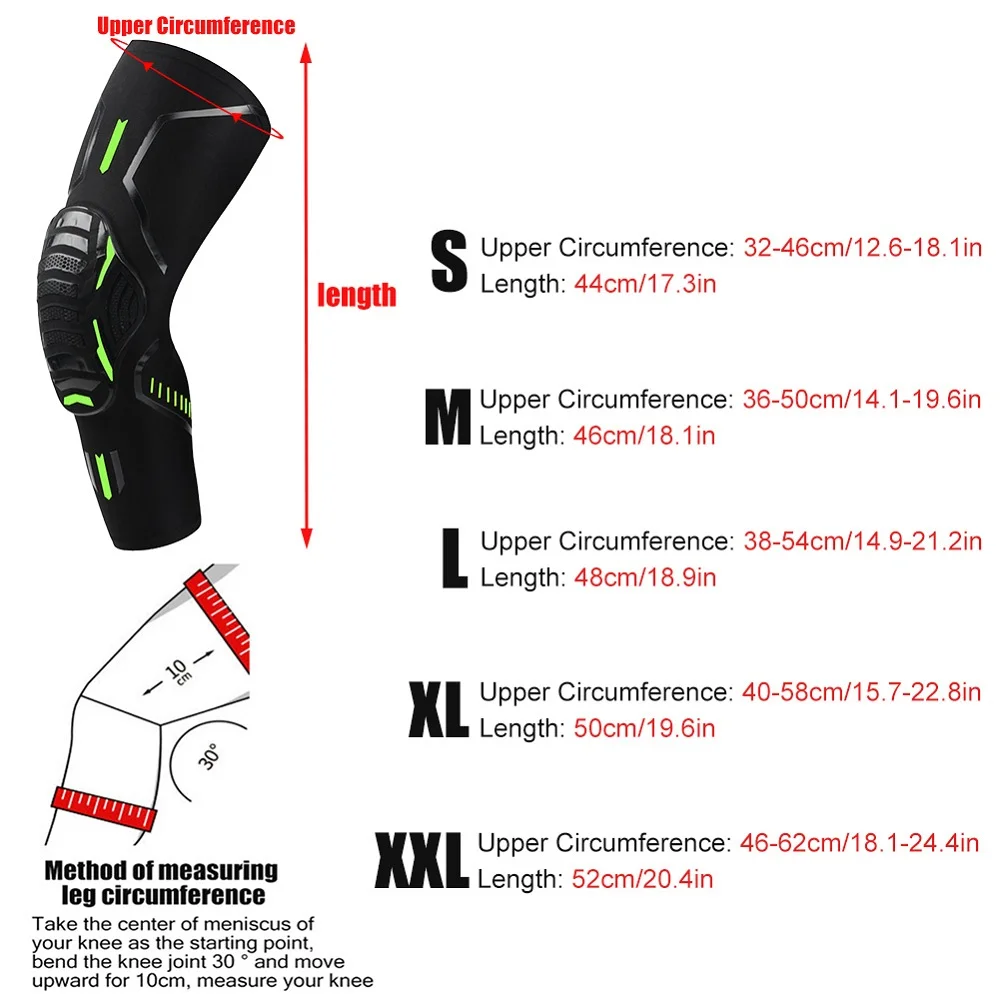 1Pcs Honeycomb Knee Shin Guard Women Men Sport Compression Knee Sleeve Stabilizer Workout Knee Brace Protector Basketball