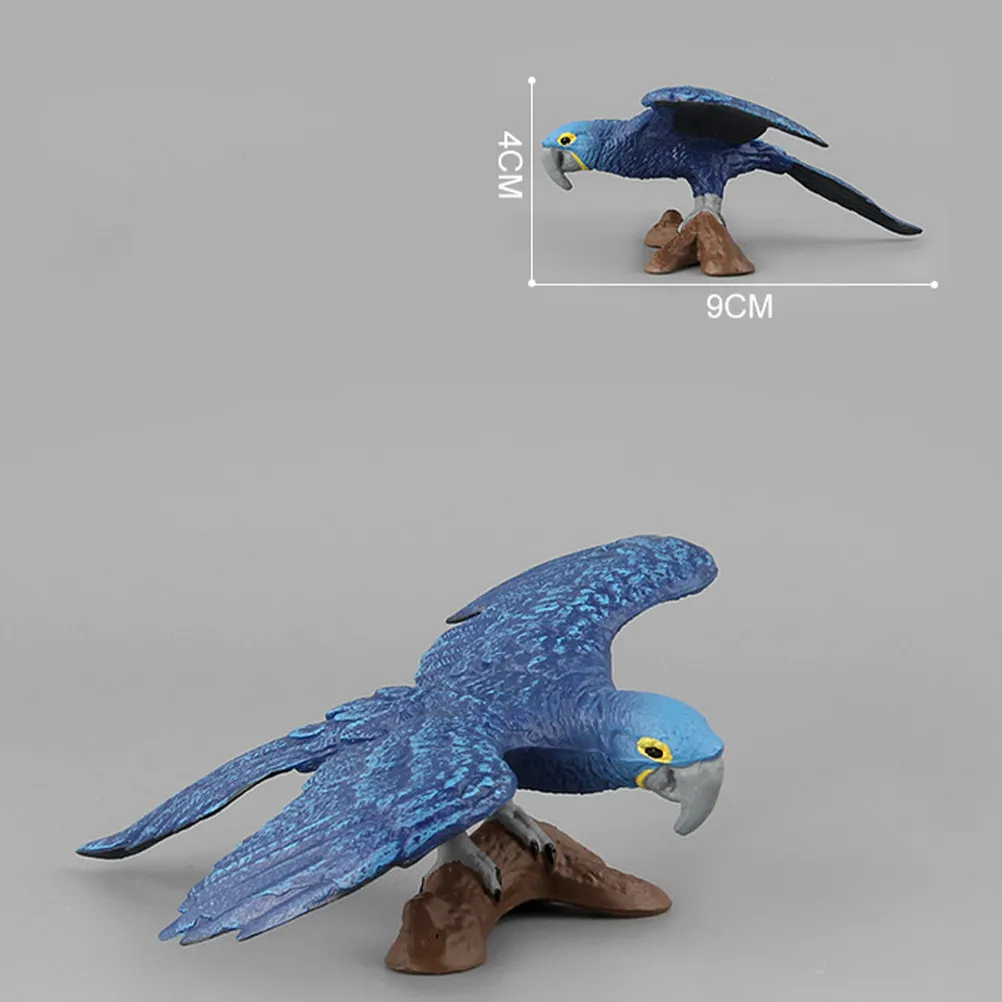 

Simulation Animal Yellow Blue Navy Parrot Small Creative Decoration Relax Fun Table Bookshelf Kids Accessories