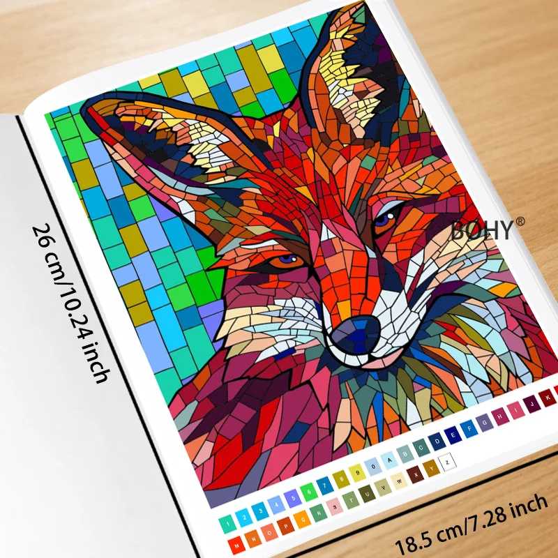 A Digital Coloring Drawing Book with 32 Page Line Drawing Patterns, Adult Decompression Pencil Coloring Brochure Hand Drawing