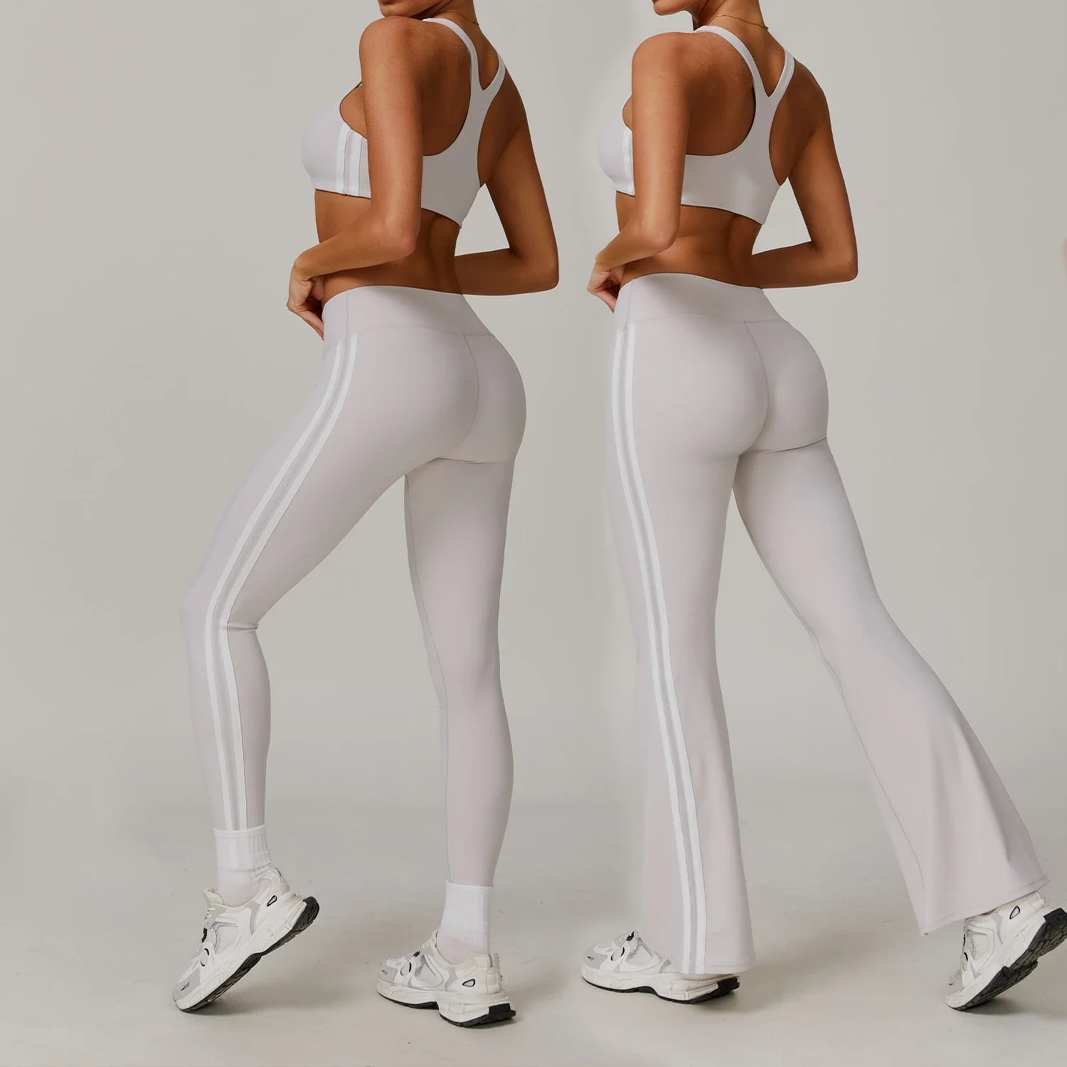 

Women's Yoga Sets Tracksuit Fitness Sportswear 2 Piece Sports Suit Workout Bra High Waist Leggings Set Gym Clothing Sports Suits