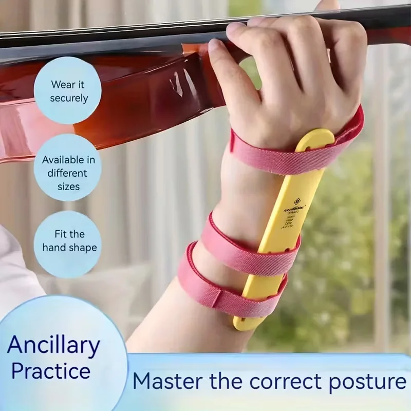 4/4-1/2 Violin Hand Shape Corrector& Violin Wrist Exerciser ，Violin Wrist Practice Aid