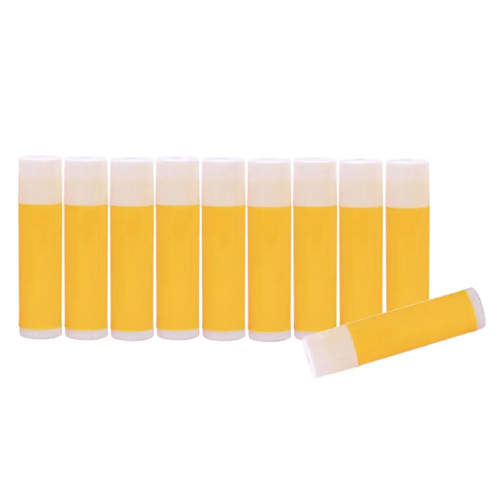 2-4pack 10x 5G Empty Lipstick Tubes Refillable Lip Gloss Balm Bottles Vials