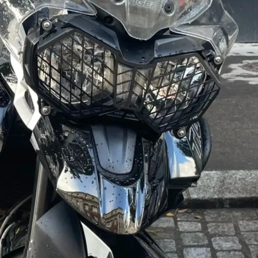 

Для Tiger 800 XC 2010-2017 Explorer 1200 2012-2017 мотоциклетная передняя фара, решетка, защитная крышка, декоративная фара