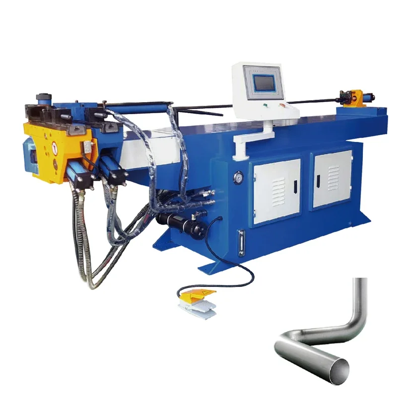 CNC Hydraulic Pipe Tube Bender Single Head Hydraulic Pipe Bending Machine Stainless steel copper pipe bender