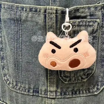 크리에이티브 크레용 신짱 애니메이션 반다이 펜던트, 귀여운 만화 키체인 펜던트 장식, 크리스마스 선물, 신제품 