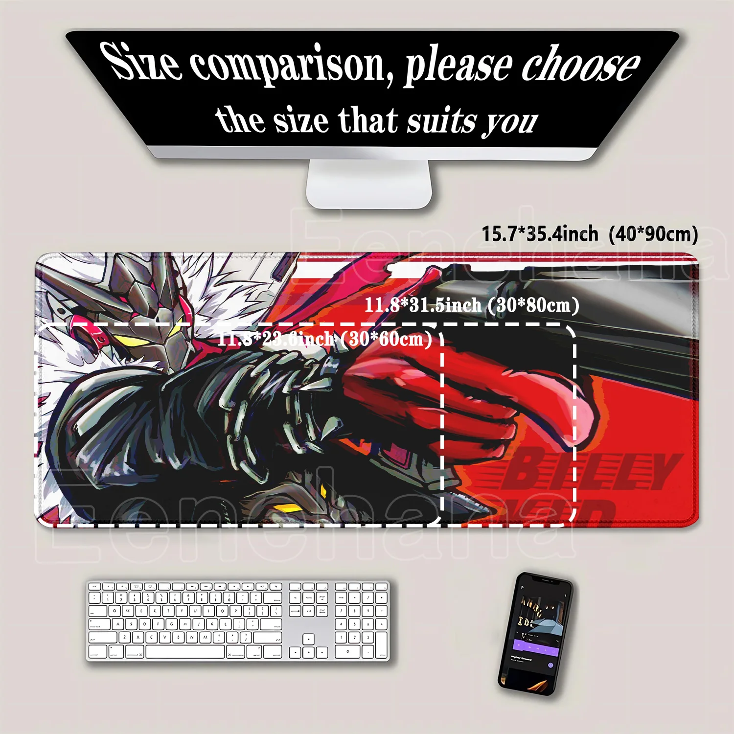 ZZZ Mouse Pad Gaming Zenless Zone Zero Starlight Billy Anime