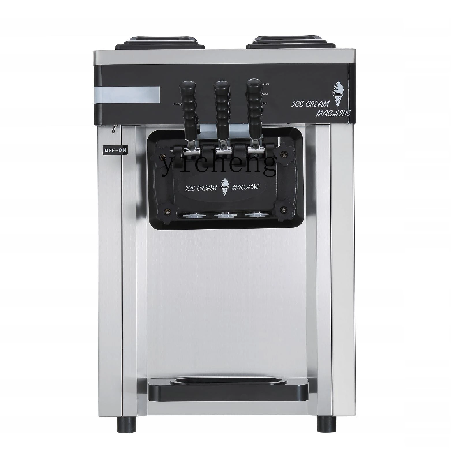 Macchina per gelato ZZ Macchina per gelato verticale da tavolo completamente automatica commerciale Gelato a buffet
