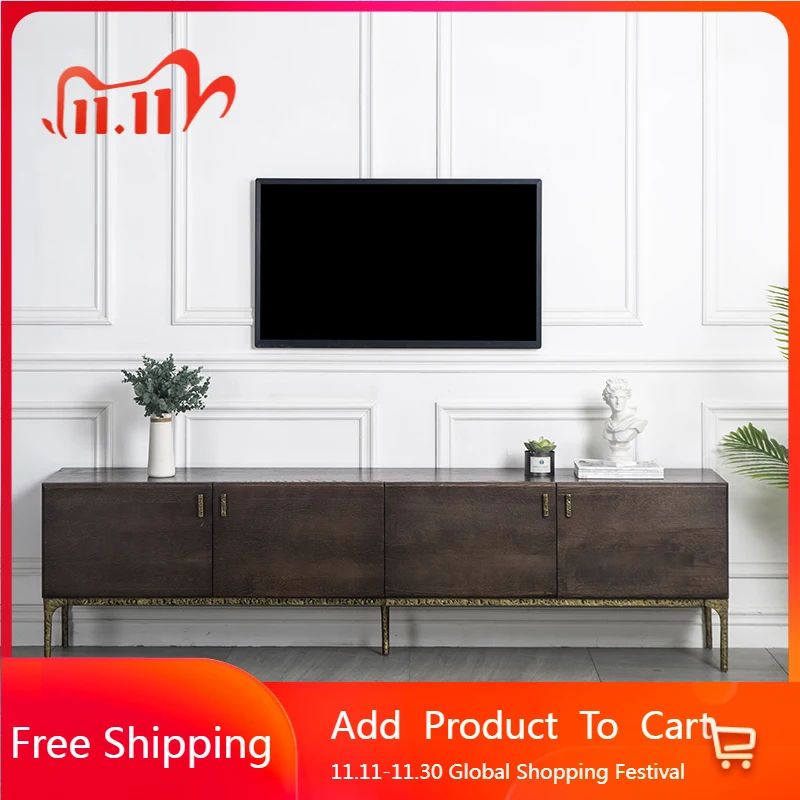 

Vintage Wooden Tv Stands Creativity Minimalist Center Modern European Tv Stands Organizer Storage Display Muebles Home Furniture