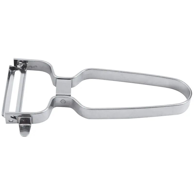 مقشرة من الفولاذ المقاوم للصدأ 2 في 1 قطاعة الفواكه والخضروات ومطحنة البطاطس والجزر