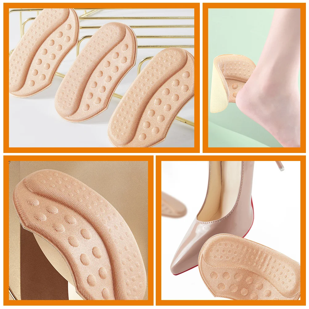 

Liners For Women Men High Inserts Cushion Shoe Foot Cushions Sneakers Boots Non Slip Invisible Wear Resistant Boot Liners