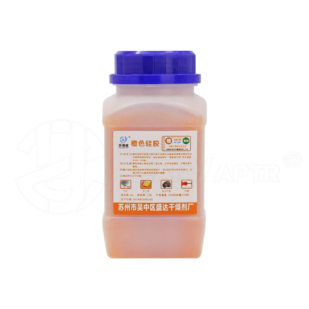 

Orange Color-changing silica gel desiccant for 3D printer accessories Reusable Moisture Absorber Electronic Product Desiccant