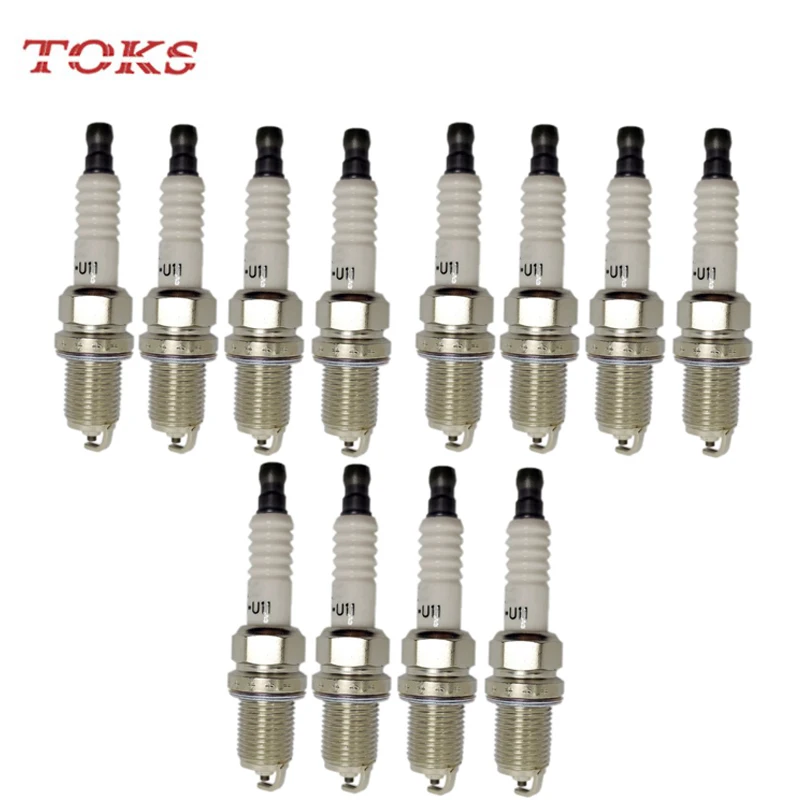 12pcs K20PR-U11 3121 Spark Plug For Mazda Mitsubishi Volvo Suzuki Subaru Chevrolet K20PRU11-3121 K20PRU11 K20PR U11