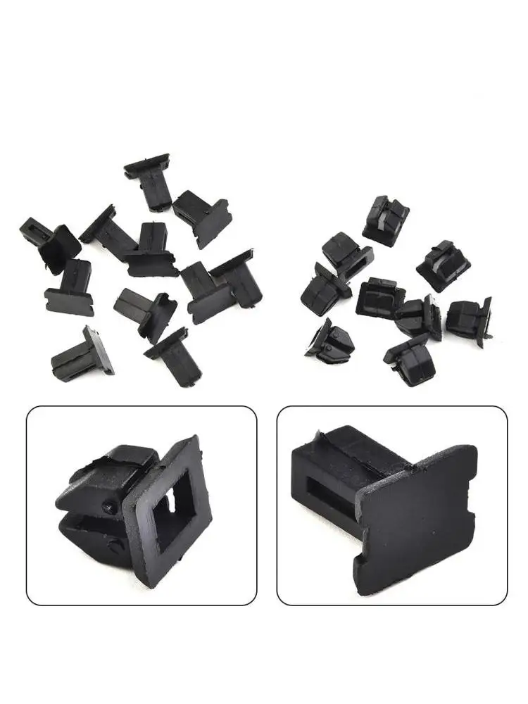 Réinitialisation de retenue de panneau pour Mercedes, haute qualité, nylon noir, neuf, W124, R129, W140, WAth, 124, 990, 07, 92, 10 pièces