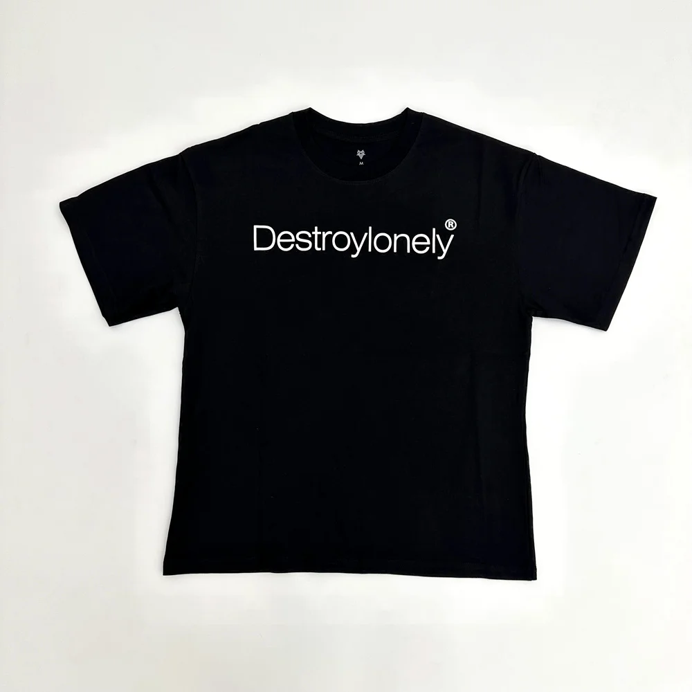 New 2023 Men ALYX Playboi Carti Destroy Lonely T Shirts T-Shirt Hip Hop Skateboard Street Cotton T-Shirts Tee Top US size #199