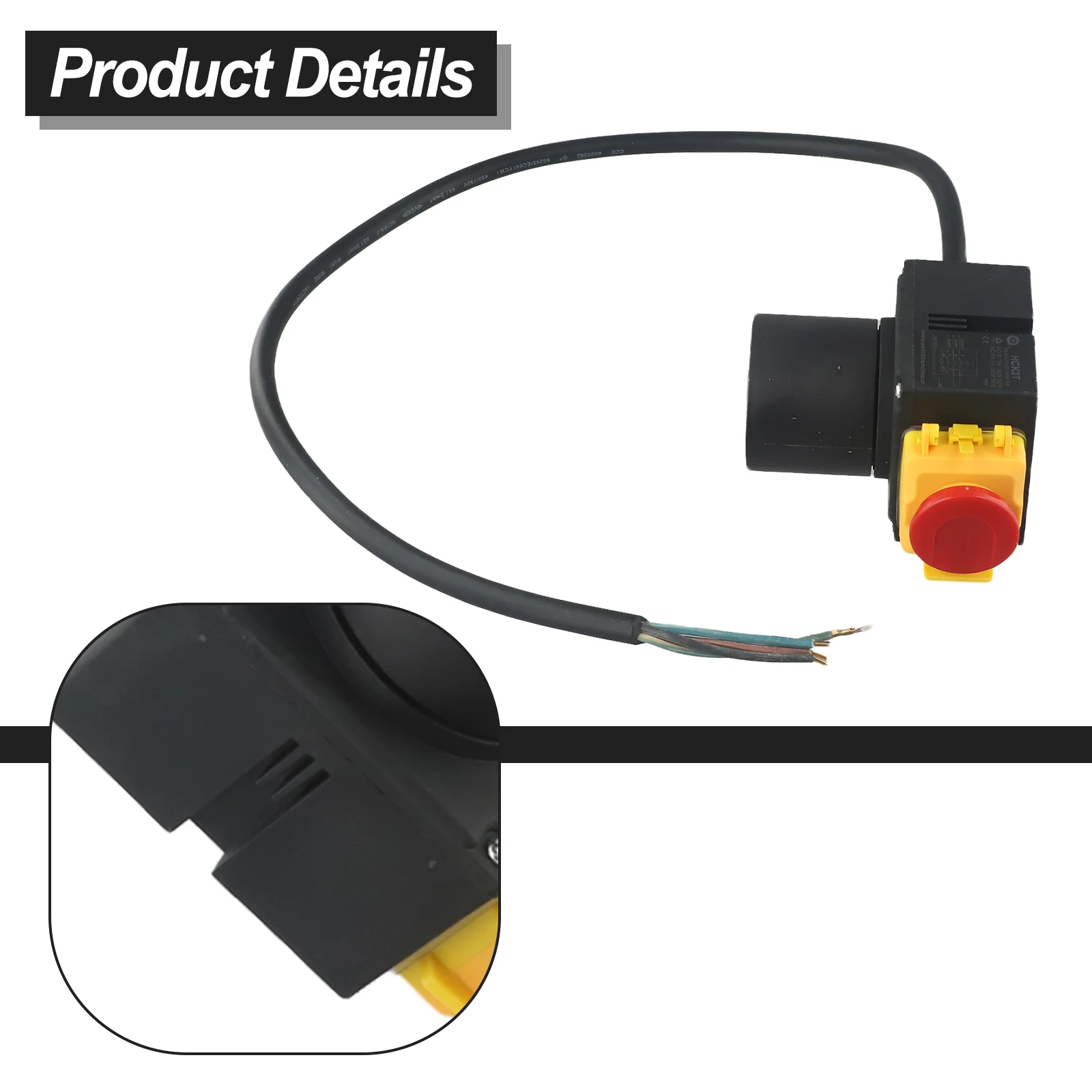 Imagem -03 - Plug do Interruptor Divisor de Log com Cee Plug Ferramentas de Interruptores Eletromagnéticos Hck3t 23221153 250v 250v