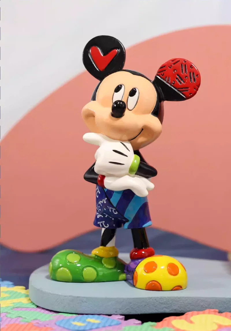 Nouveau produit en Stock personnage de dessin animé classique 6 pouces Mickey pensant ornement Mickey Figurine pour garçons et filles cadeau Surprise