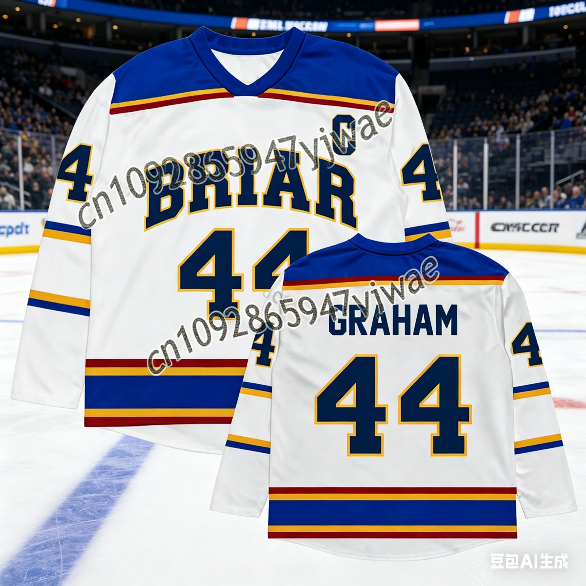 2026 Off Campus TV Series Briar University Hockey Jersey Graham Logan Di Laurentis Tucker Fans Merch Shirt Parent-child T-shirt