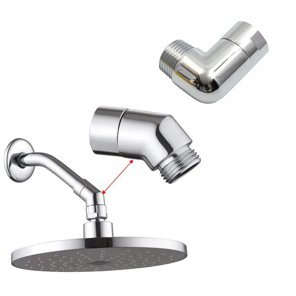 

Angle Change Shower Elbow Adapter G1/2 Universal Shower Connector 90° 135° Top Spray Elbow