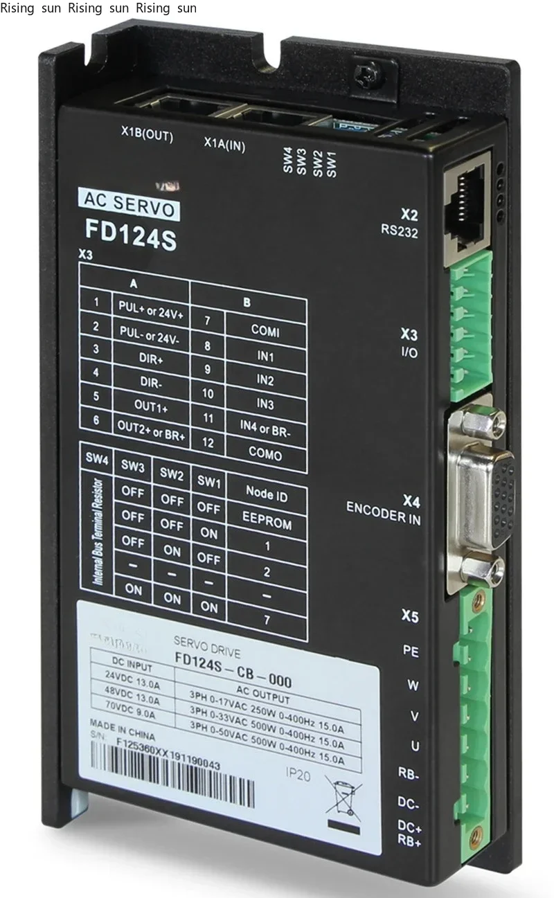 Buke Low Voltage Servo FD124S-CA-000 FD124S-CB-000 AGV Car Drive Can Communication