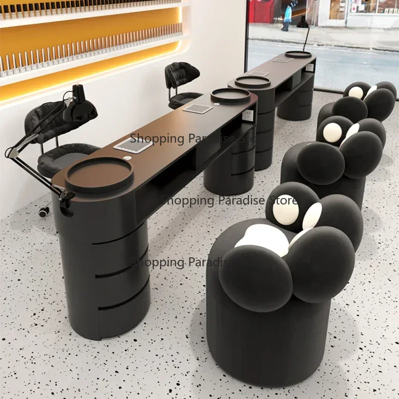 

Salon Furniture Professional Nail Manicure Table Tables Aesthetic Supplies Nails Equipment Chairs Manicure Furniture