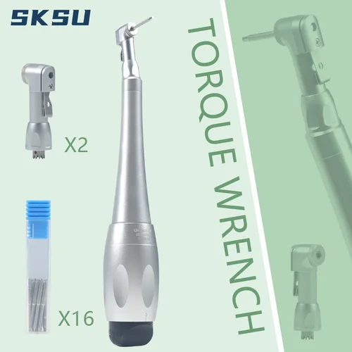 Llave dinamométrica Universal para implante Dental, destornillador de pieza de mano, Kit de prótesis para clínica Dental, herramientas de reparación de odontología