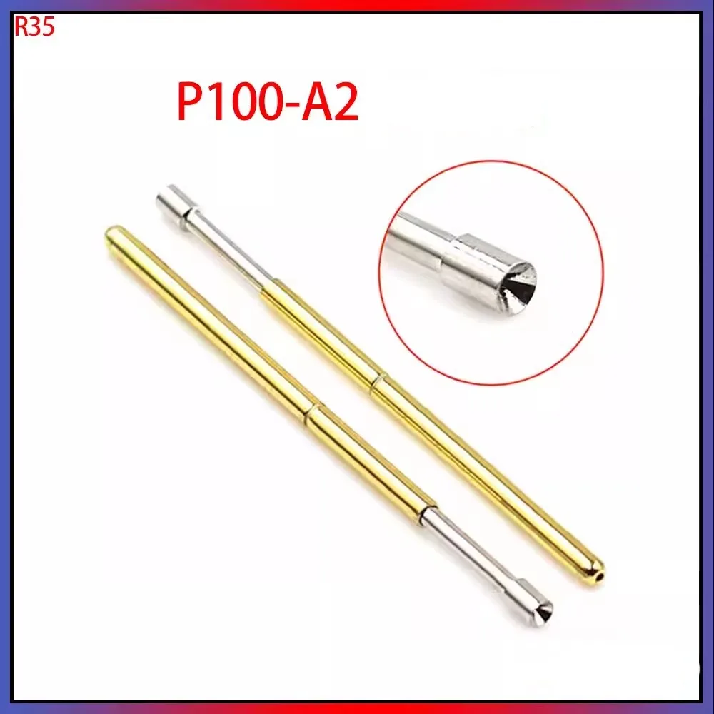 20pcs Test Probe P100 Retractable Spring Thimble P100-A2 A3 B1 D2 D3 E2 E3 F1 G1 G2 H2 H3 H4 H5 H6 J1 LM2 M3 Q1 Q2 T2 T3