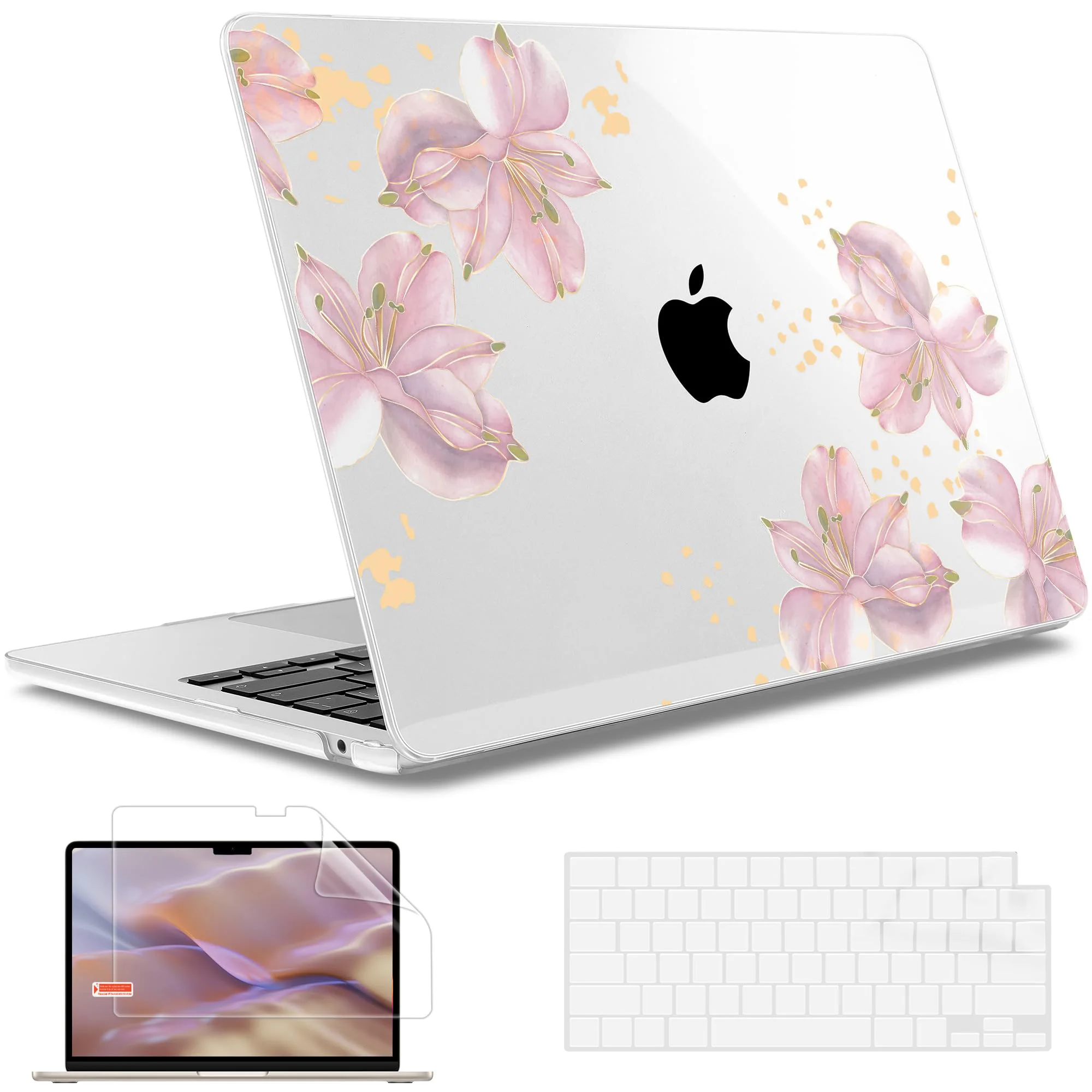 

Laptop Case For Macbook Air 13 15 M1 M2 A2681 A2941 A2337 A2338 A2991 Touch Bar ID Pro 14 16 inch A2442 A2779 A2485 A2780 Cover