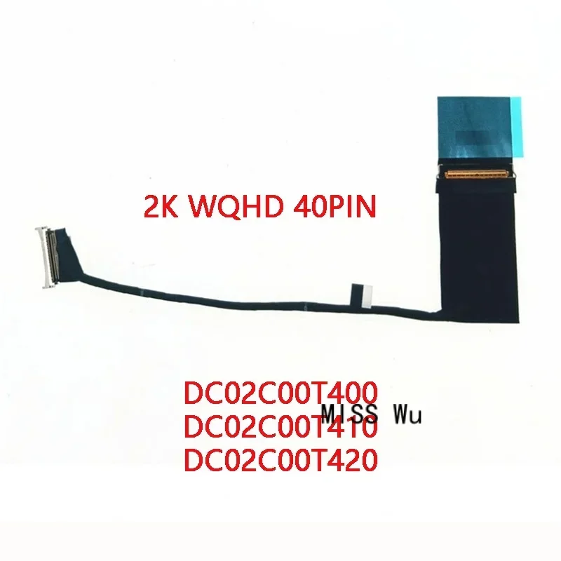 New genuine laptop LCD EDP cable for Lenovo ThinkPad t14s Gen 3 jt4b1 2K WQHD dc02c00t400 dc02c00t410 dc02c00t420