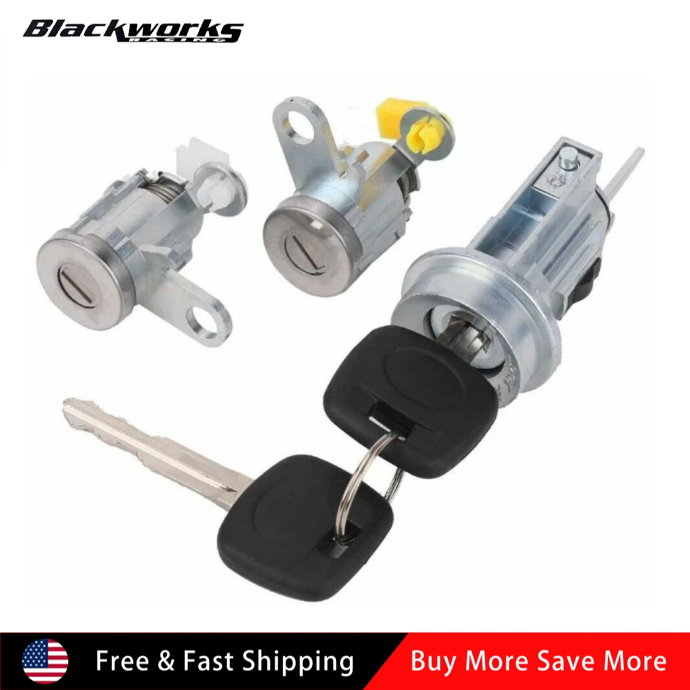 

НАБОР ЦИЛИНДРОВ ДВЕРЕЙ ЗАМОК ЗАЖИГАНИЯ ДЛЯ 95-04 TOYOTA TACOMA MATCHED 2-КЛЮЧАТЕЛЬ