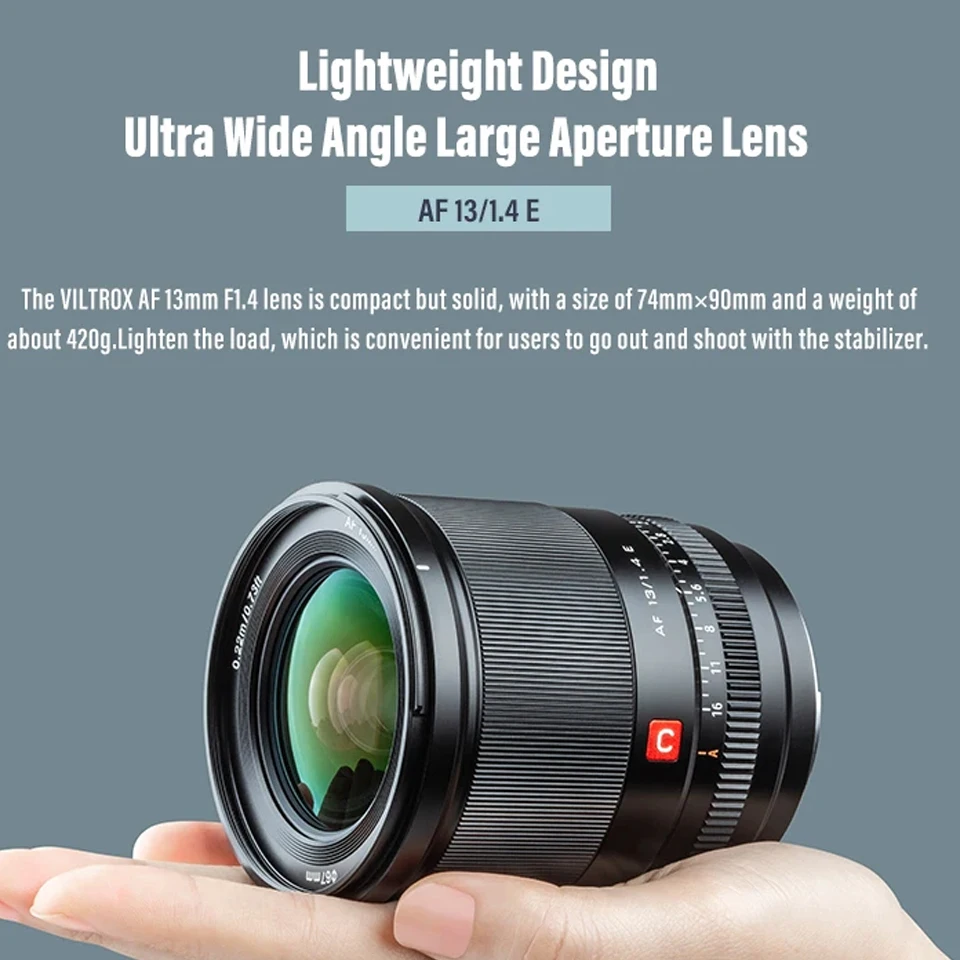 Viltrox 13/23/33/56mm F1.4 Auto Focus Lens Ultra Wide Angle Portrait Lanscape Starry Photography Lens for Sony E Fuji FX Nikon Z