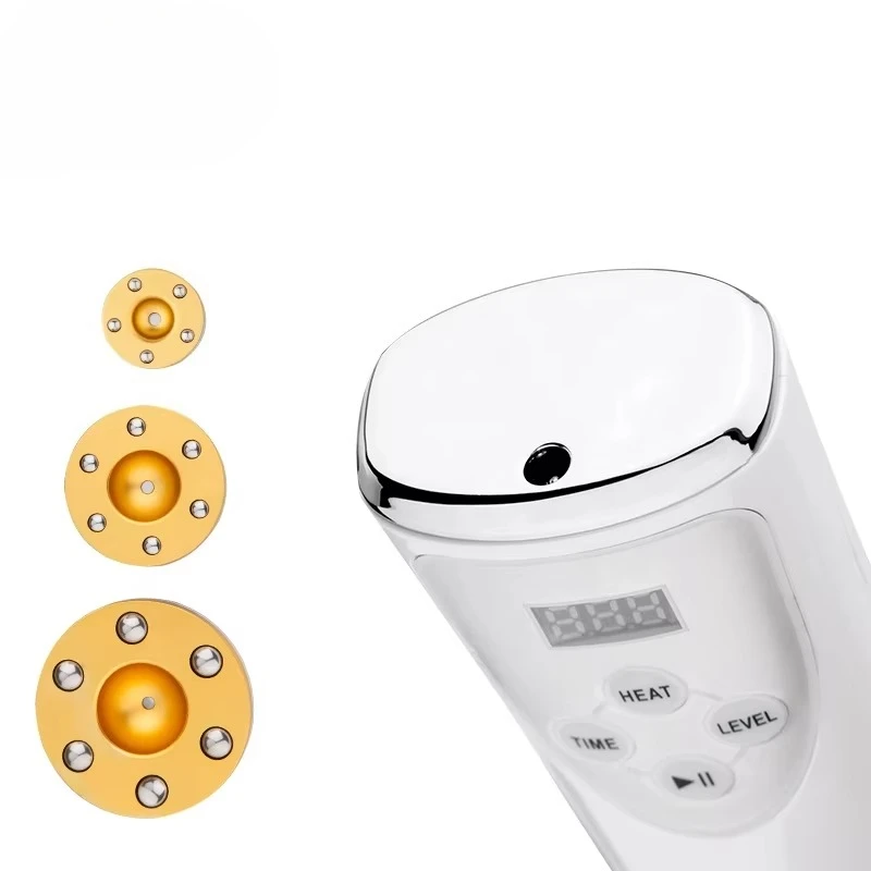 Massaggiatore elettrico per la salute calda Schiena e piedi Gua Sha Strumento per raschiare la coppettazione Massaggiatore per il corpo del pediluvio onico bianco, pistola per massaggio