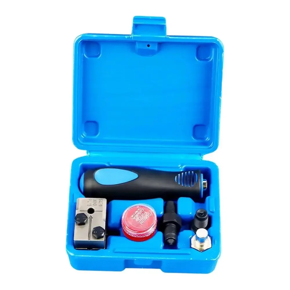 3/16 Inch Mushroom Head Double Flaring Kit Heavy Duty Double Flare Alloy Construction Brake Line Flaring Tool