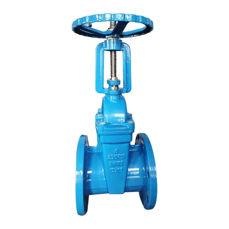 AWWA C509/C515 معيار 4 "5" بوصة ضغط ختم طويل الجذعية Os&y سعر صمام بوابة المياه #1