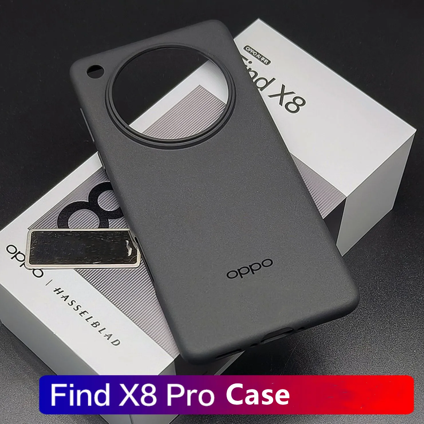 For OPPO Find X8/X8 Pro Original Phone Case Ultra Slim Soft Back Case Shockproof Matte Rubber Skin Cover Funda Anti-Fingerprint