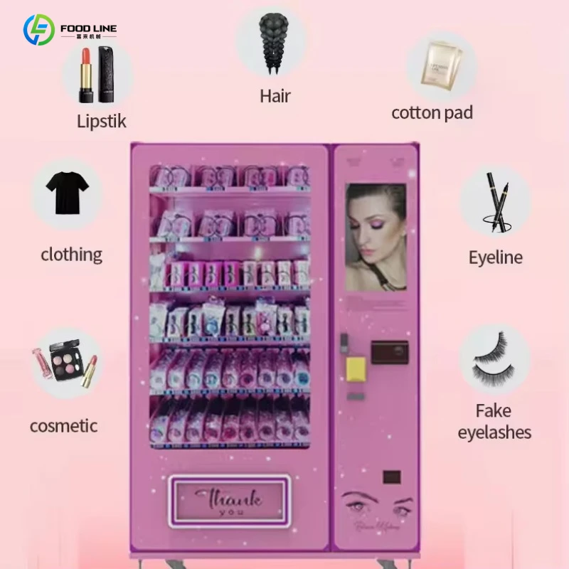 Máquina de Venda Automática de Cílios Postiços, Produtos de Beleza, Cosméticos, Preço de Atacado