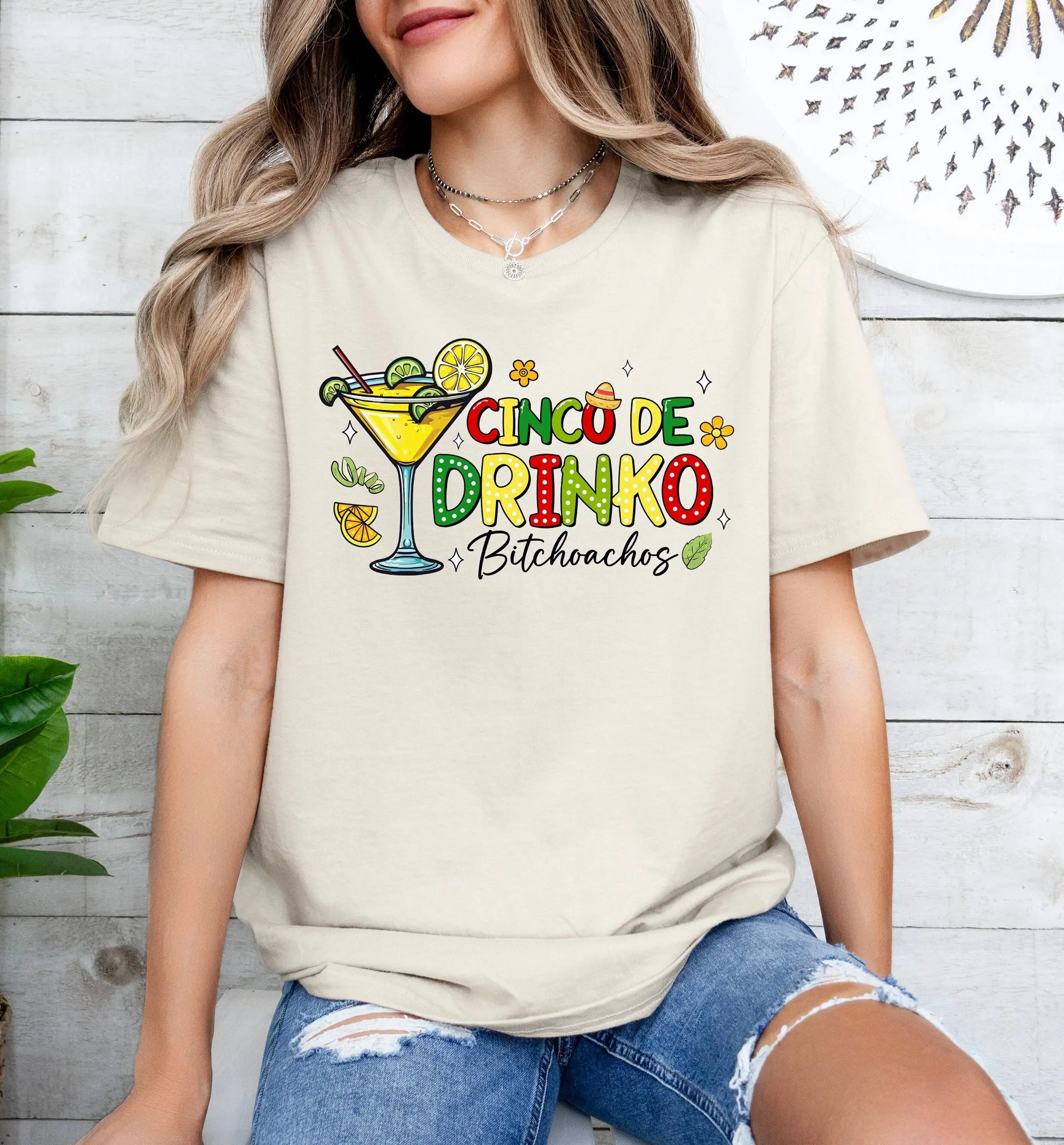 Cinco De Drinko T Shirt Mayo Mexican Honor Family Drinking Fiesta Quote