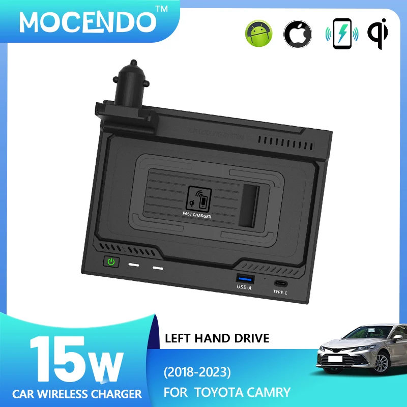 

For Toyota Camry 2018-2023 15w fast charger wireless cars Accessories tools Car wireless charger