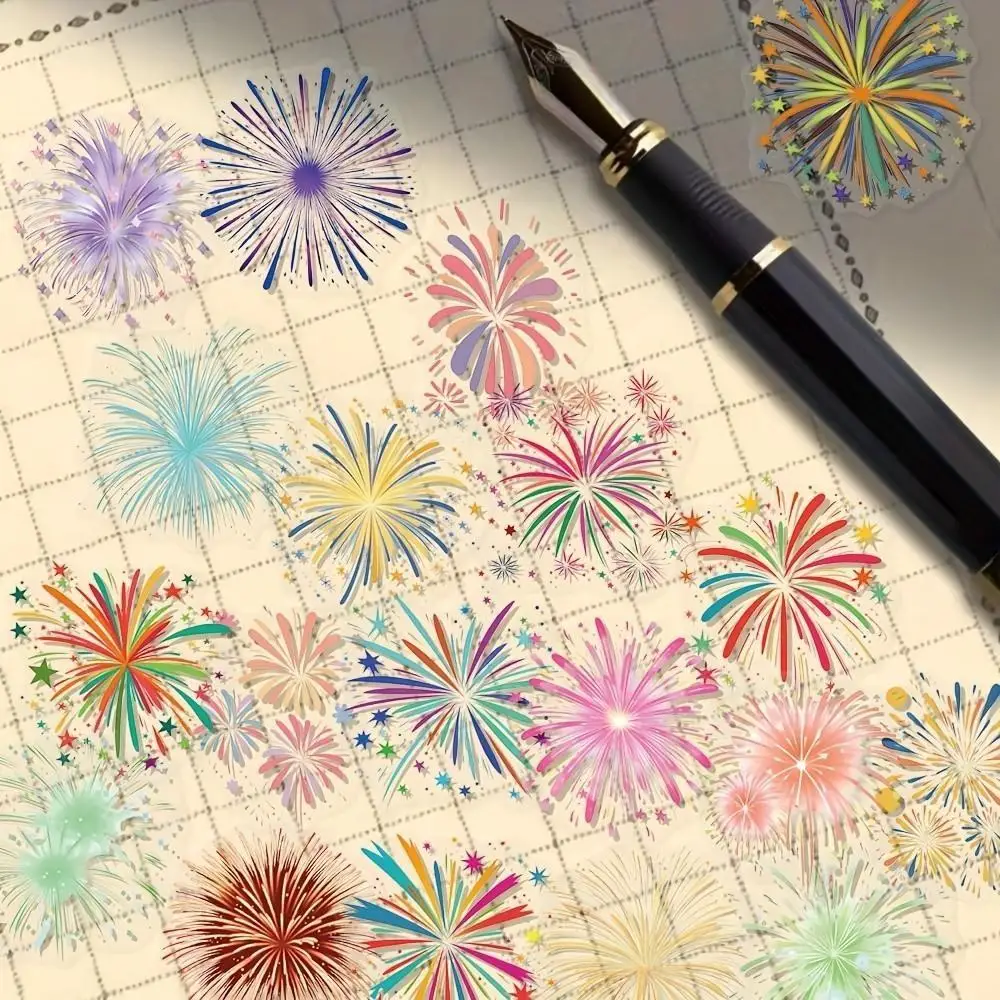 50pcs Vintage tickers,Scrapbooking Supplies,Journal Decoration,Vibrant,Selfadhesive Decorative Stickers