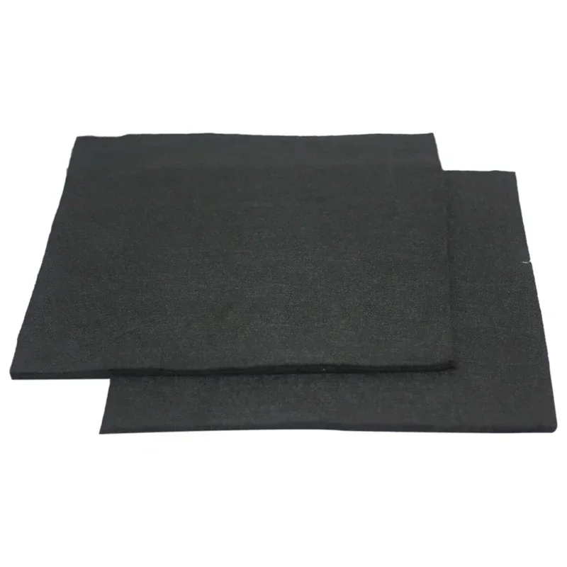 1X Welding Blanket Carbon Fiber Flame Retardant Heat Insulation 50*50cm Copper Pipe Protection Thickness 4-5mm