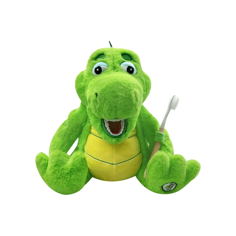 Cute Crocodile Dental Plush Toys With Teeth Model Stuffed Animals Dolls Teeth Education Teaching Study Model For Kids Child