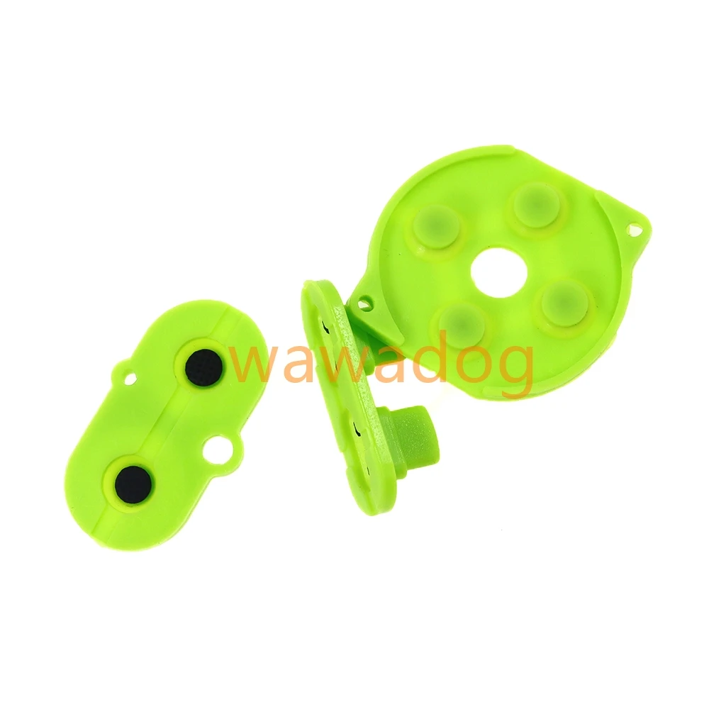 1 Набор для игровой приставки Game Boy Color GBC Shell Silicon Start Select Keyboard резиновый проводящий Button D-pad