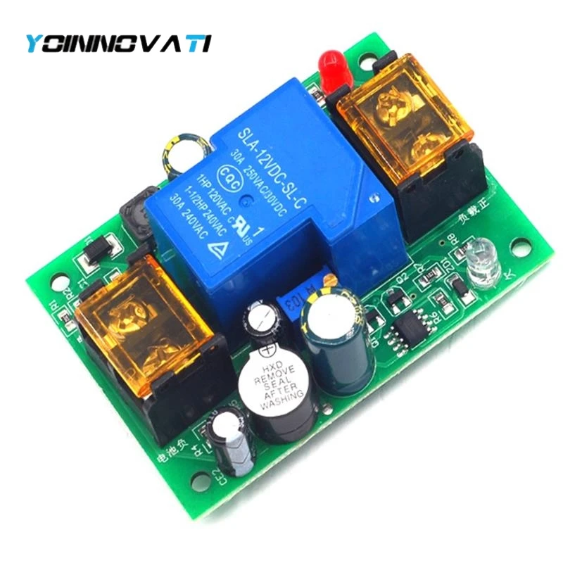 DC 12V 24V 36V 48V 30A CAR battery anti over-discharge protection board W delay alarm FOR LifePo4 Lithium Lead acid cells